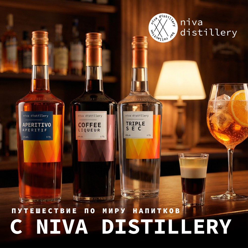 Увлекательное путешествие по миру напитков с ликерами Niva Distillery фото