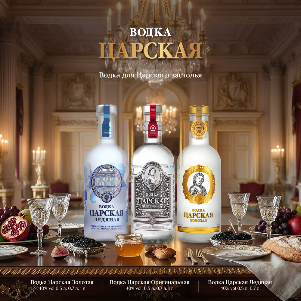 «Царская» — водка с характером коренного петербуржца  фото